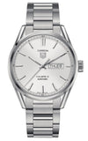 Buy Shop Tag Heuer Carrera Calibre 5 Automatic White Dial Silver Steel Strap Watch for Men - WAR201B.BA0723 USA Online