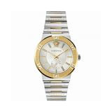 Buy Shop Versace Hellenyium Green Dial Two Tone Steel Strap Watch for Women - VEVH00620 USA Online