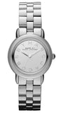 Buy Shop Marc Jacobs Marc Silver Dial Silver Steel Strap Watch for Women - MBM3173 USA Online