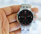 Buy Shop Tissot PRC 200 Asian Games Special Edition Black Dial Silver Steel Strap Watch For Men - T055.417.11.057.01 USA Online