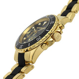 Buy Shop Michael Kors Everest Chronograph Black Dial Two Tone Steel Strap Watch For Men - MK8979 USA Online