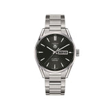 Buy Shop Tag Heuer Carrera Calibre 5 Automatic Black Dial Silver Steel Strap Watch for Men - WAR201A.BA0723 USA Online