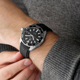 Buy Shop Tag Heuer Aquaracer Quartz Black Dial Black Rubber Strap Watch for Men - WAY101A.FT6141 USA Online