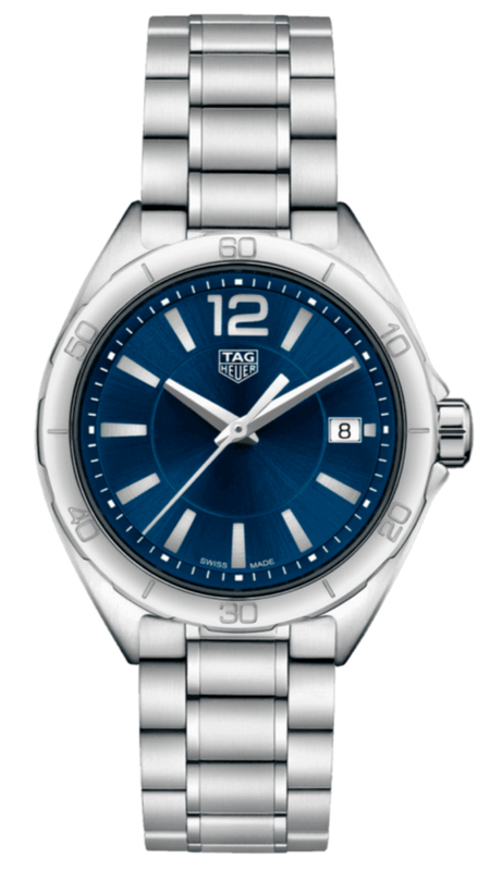 Buy Shop Tag Heuer Formula 1 Quartz Blue Dial Silver Steel Strap Watch for Women - WBJ1312.BA0666 USA Online