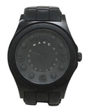 Buy Shop Marc Jacobs Pelly Black Dial Black Silicon Strap Watch for Women - MBM2511 USA Online