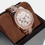 Buy Shop Michael Kors Runway Gold Dial Gold Steel Strap Watch for Women - MK5827 USA Online