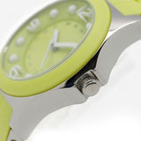 Buy Shop Marc Jacobs Dress Green Dial Green Silicone Strap Watch for Women - MBM2513 USA Online
