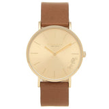 Buy Shop Coach Perry Analog Gold Dial Brown Leather Strap Watch for Women - 14503331-C USA Online