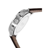 Buy Shop Hugo Boss Attitude White Dial Brown Leather Strap Watch for Men - 1513609 USA Online