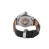 Buy Shop Maserati Epoca Automatic Skeleton Dial Black Leather Strap Watch For Men - R8821118002 USA Online