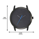 Buy Shop Fossil The Minimalist Black Dial Black Steel Strap Watch for Men - FS5308 USA Online