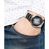 Buy Shop Emporio Armani Renato Blue Dial Silver Steel Strap Watch For Men - AR2472 USA Online