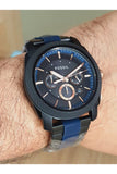 Buy Shop Fossil Machine Chronograph Black Dial Two Tone Steel Strap Watch for Men - FS5164 USA Online