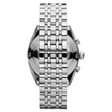 Buy Shop Emporio Armani Franco Black Dial Silver Steel Strap Watch For Men - AR0373 USA Online