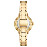 Buy Shop Michael Kors Quartz Mother of Pearl White Dial Gold Steel Strap Watch For Women - MK1065 USA Online