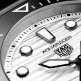 Buy Shop Tag Heuer Aquaracer Professional 300 Automatic White Dial Silver Steel Strap Watch for Men - WBP231C.BA0626 USA Online