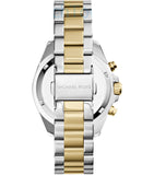 Buy Shop Michael Kors Bradshaw Chronograph Silver Dial Two Tone Steel Strap Watch For Women - MK5912 USA Online