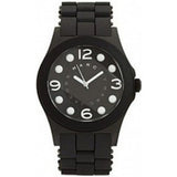 Buy Shop Marc Jacobs Pelly Black Dial Black Silicone Strap Watch for Women - MBM2507 USA Online