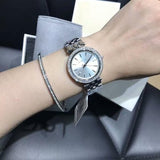 Buy Shop Michael Kors Darci Silver Dial Silver Steel Strap Watch for Women - MK3429 USA Online