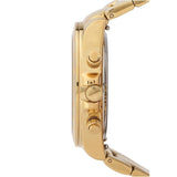 Buy Shop Guess Exclusive Multi Color White Dial Gold Steel Strap Watch for Women - GW0457L1 USA Online