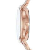 Buy Shop Michael Kors Jaryn Rose Gold Dial Rose Gold Steel Strap Watch for Women - MK3621 USA Online