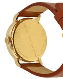 Buy Shop Marc Jacobs Fergus Green Dial Brown Leather Strap Watch for Men - MBM5077 USA Online