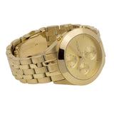 Buy Shop Marc Jacobs Peeker Chronograph Gold Dial Gold Steel Strap Watch for Women - MBM3393 USA Online