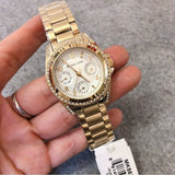 Buy Shop Michael Kors Blair Gold Dial Gold Steel Strap Watch for Women - MK5639 USA Online