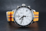 Buy Shop Tissot Quickster Chronograph NBA LA Lakers White Dial Yellow NATO Strap Watch for Men - T095.417.17.037.05 USA Online