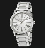 Buy Shop Michael Kors Hartman Quartz Silver Dial Silver Steel Strap Watch For Women - MK3489 USA Online