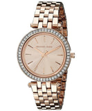 Buy Shop Michael Kors Darci Rose Gold Dial Rose Gold Stainless Steel Strap Watch for Women - MK3366 USA Online