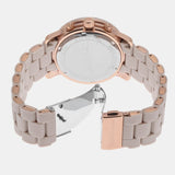 Buy Shop Michael Kors Runway Chronograph Grey Dial Grey Silicone Strap Watch For Women - MK7386 USA Online