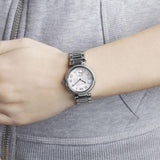 Buy Shop Michael Kors Skylar Quartz White Dial Silver Steel Strap Watch For Women - MK5970 USA Online