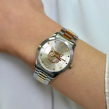 Buy Shop Gucci G Timeless Silver Dial Two Tone Steel Strap Watch For Women - YA1264074 USA Online
