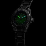 Buy Shop Tag Heuer Aquaracer Professional 200 Automatic Diamond Green Dial Silver Steel Strap Watch for Women - WBP2415.BA0622 USA Online