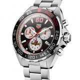 Buy Shop Tag Heuer Formula 1 Indy 500 Special Edition Black Dial Silver Steel Strap Watch for Men - CAZ101V.BA0842 USA Online