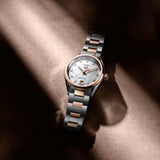 Buy Shop Tag Heuer Carrera Date Automatic Mother of Pearl Dial Two Tone Steel Strap Watch for Women - WBN2450.BD0569 USA Online