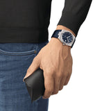 Buy Shop Tissot PRX Powermatic 80 Blue Dial Blue Leather Strap Watch for Men - T137.407.16.041.00 USA Online