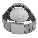 Buy Shop Diesel Mega Chief Chronograph Grey Dial Grey Steel Strap Watch For Men - DZ4466 USA Online