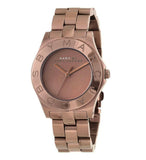 Buy Shop Marc Jacobs Amy Brown Dial Brown Steel Strap Watch for Women - MBM3128 USA Online