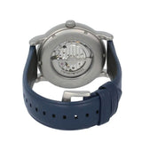 Buy Shop Emporio Armani Luigi Chronograph Blue Dial Black Leather Strap Watch For Men - AR60011 USA Online