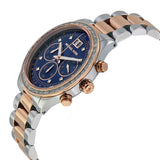 Buy Shop Michael Kors Brinkley Blue Dial Two Tone Steel Strap Watch for Women - MK6205 USA Online