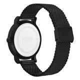 Buy Shop Hugo Boss Oxygen Black Dial Black Mesh Bracelet Watch for Men - 1513636 USA Online