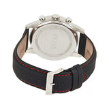 Buy Shop Hugo Boss Navigator Black Dial Black Leather Strap Watch for Men - 1513535 USA Online