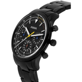 Buy Shop Fossil Goodwin Chronograph Black Dial Black Steel Strap Watch for Men - FS5413 USA Online