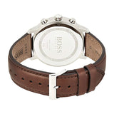 Buy Shop Hugo Boss Attitude Blue Dial Brown Leather Strap Watch for Men - 1513606 USA Online