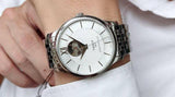 Buy Shop Tissot Tradition Powermatic 80 Open Heart Automatic Watch For Men - T063.907.11.038.00 USA Online