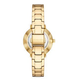Buy Shop Michael Kors Quartz Mother of Pearl White Dial Gold Steel Strap Watch For Women - MK1065 USA Online
