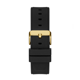Buy Shop Guess Third Gear Multifunction Black Dial Black Rubber Strap Watch for Men - GW0334G2 USA Online