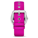 Buy Shop Marc Jacobs Amy Pop Pink Dial Pink Leather Strap Watch for Women - MBM1286 USA Online